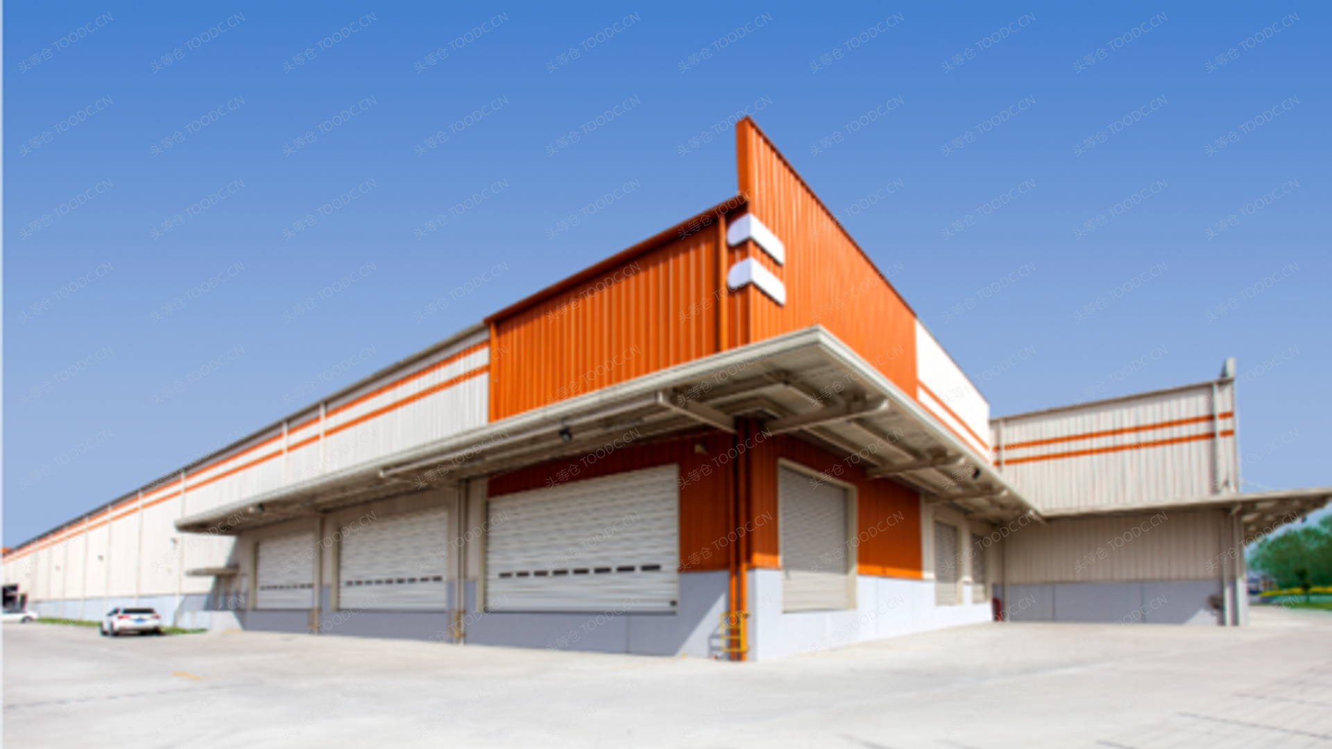 灵寿单层仓库出租可分割带消防喷淋带月台层高9米原房东有产证配套