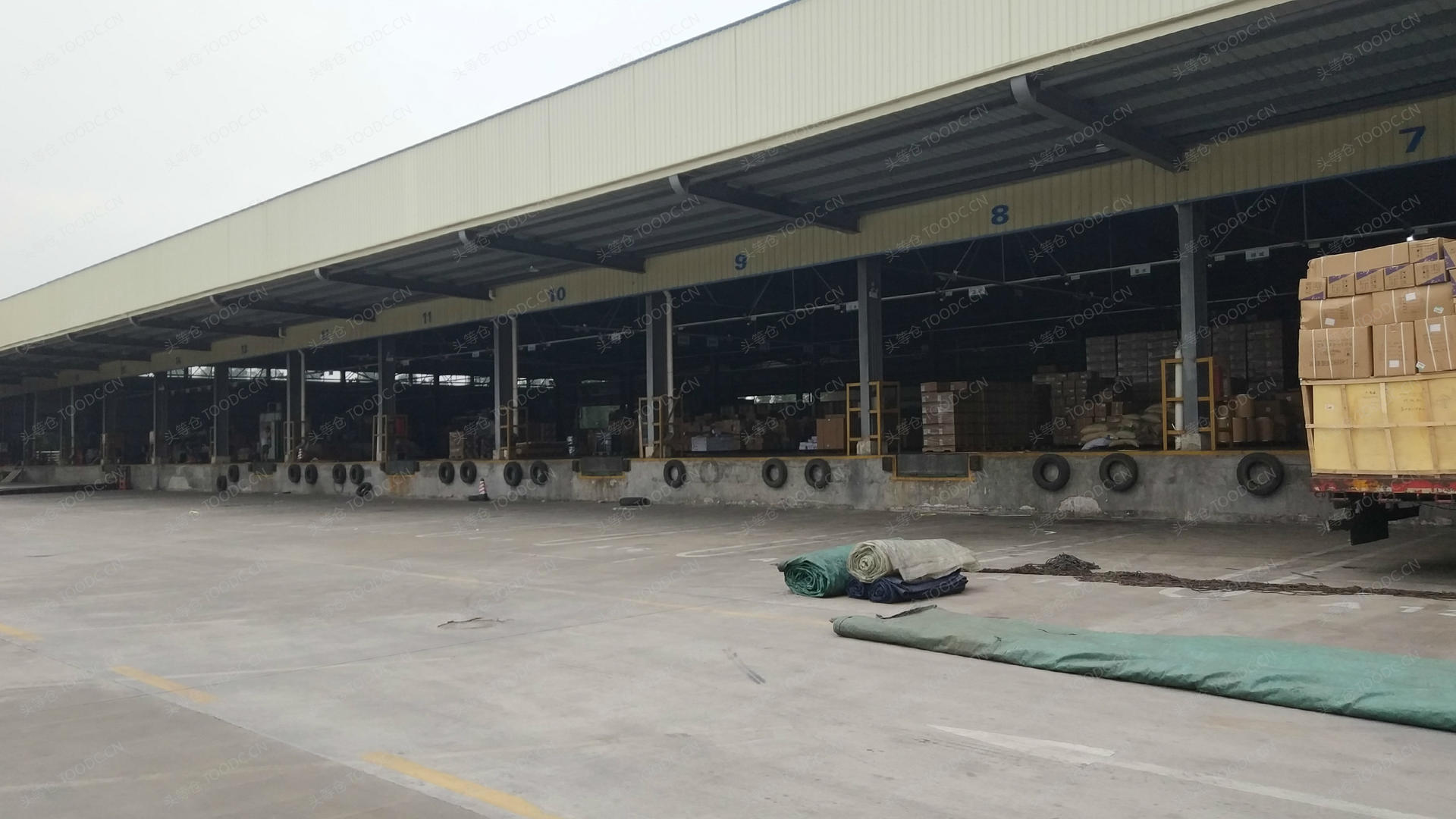 南海里水单层仓库出租 可分割 带月台 层高8米 有产证 适合加工仓储等_佛山南海里水仓库厂房出租